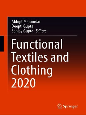 cover image of Functional Textiles and Clothing 2020